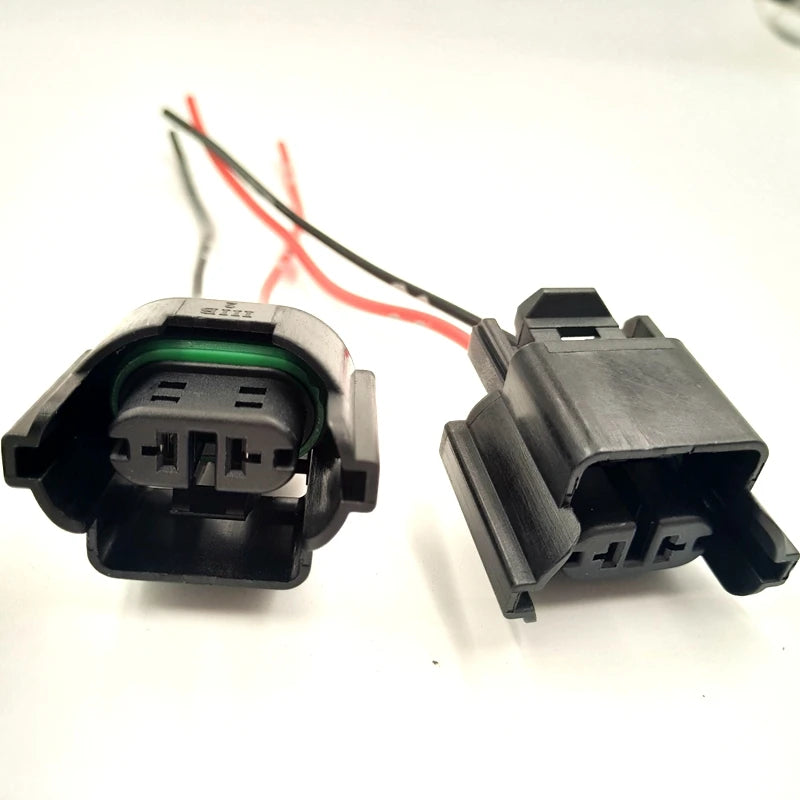2 Pin/Way Fog Light Connecter Plug H8 H11 Lamp Socket With Pigtail For AUDI for VW Passat