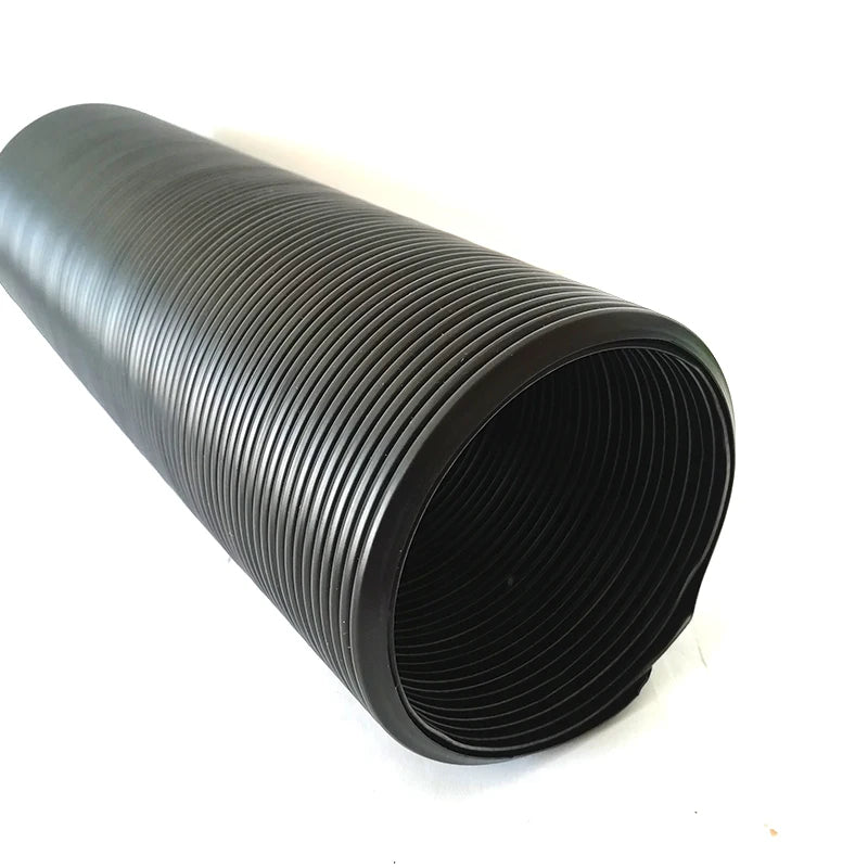 1 Meter x 80mm wide Black flexible cold air hose for car engines air filters induction kit