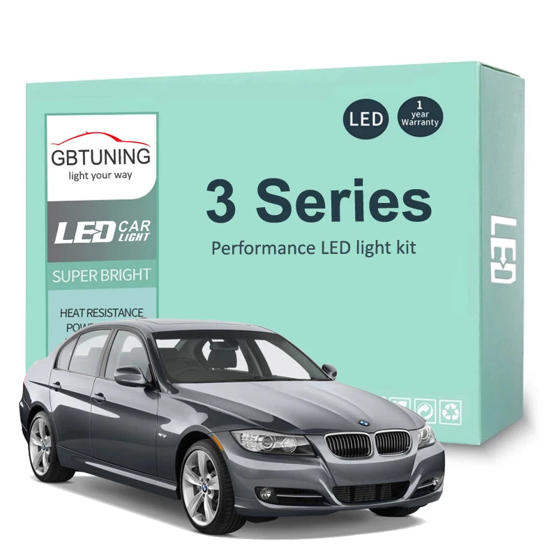 LED Interior Light Kit for BMW 3 Series E36 E46 E90 E91 E92 E93 1990-2013 - Canbus Dome Map Door Trunk Bulbs | AUTOKI...
