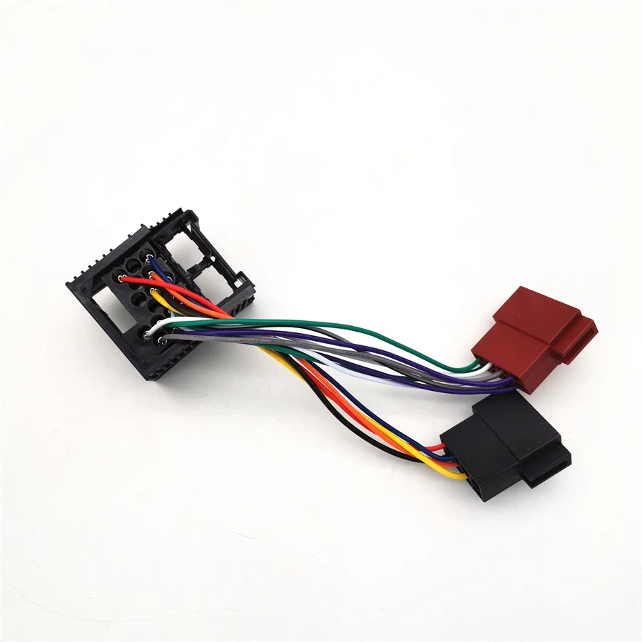 Car Radio ISO Cable Harness Adapter for BMW E34 E36 E39 E46 X5 18.5cm/7.28in