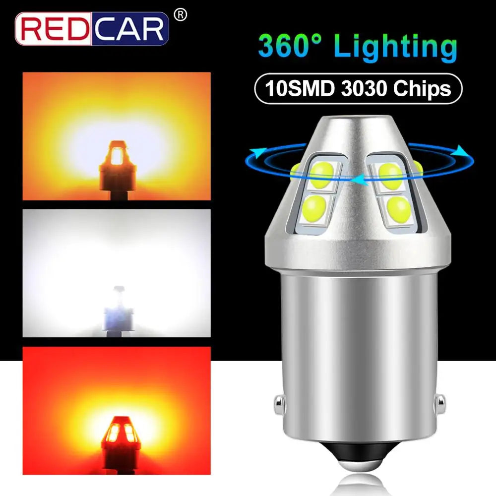 1156 BA15S P21W Led Bulb 1157 BAY15D P21/5W Led Lamp R5W R10W S25 1156 BAU15S PY21W 10SMD