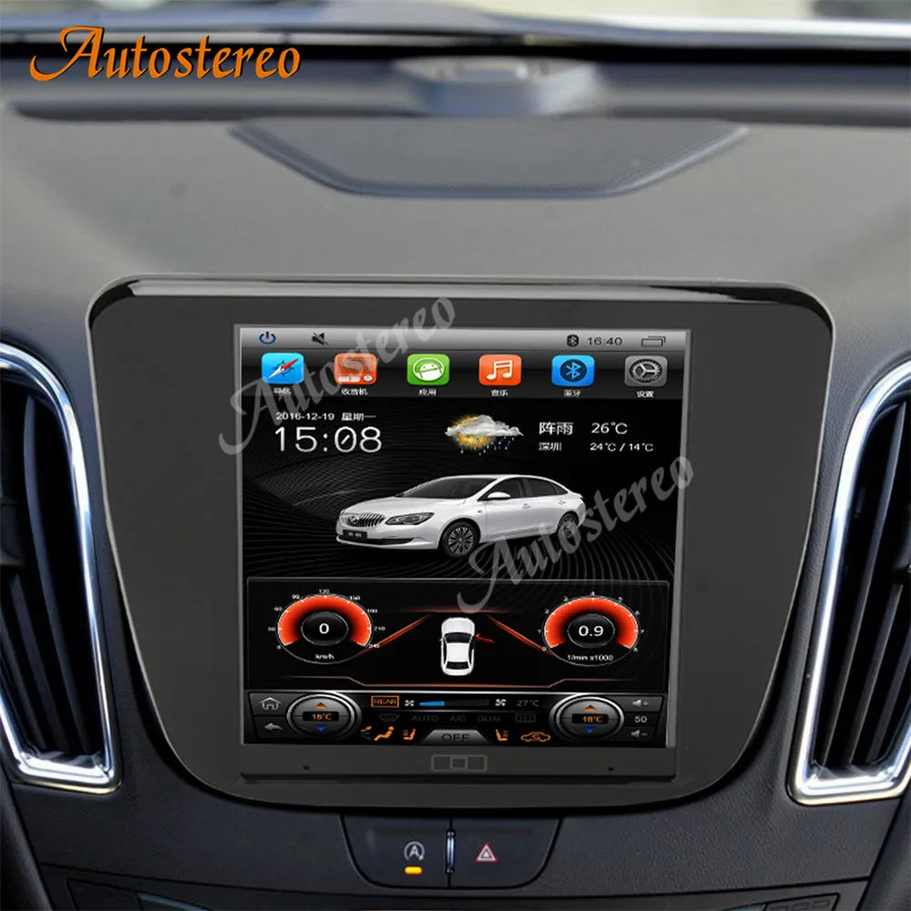 Andriod14 For Chevrolet Malibu XL Cavalier 2015-2019 Tesla Screen Car GPS Navigation Auto