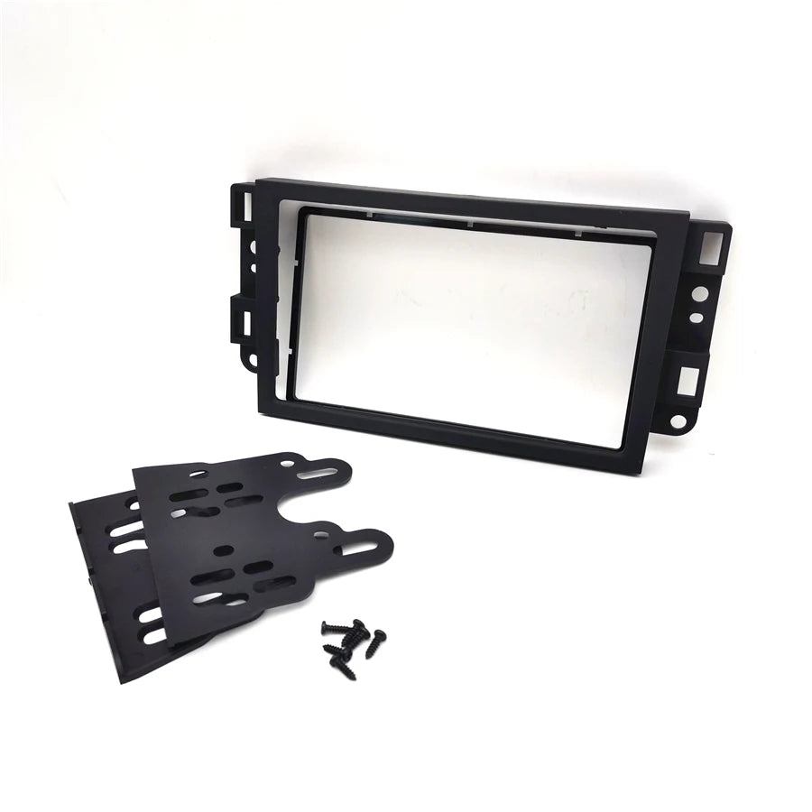 2 DIN Car DVD Radio GPS Dash Frame Kit for GMC Sierra Chevy Silverado 2007-2014