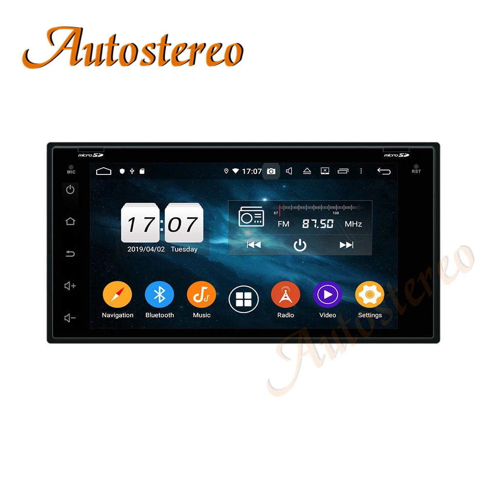 Car DVD Player Android 14 Carplay GPS Navigation For Nissan Universal Micra 2010-15 Auto R