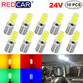 10-Piece LED Interior Light Kit for W5W T10 - Canbus Error-Free Interior Bulbs