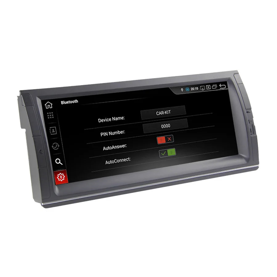 10.25" Car Radio 4+64G Wifi for BMW E39 E53 X5 M5 E38 GPS Navigation build in carplay Andr