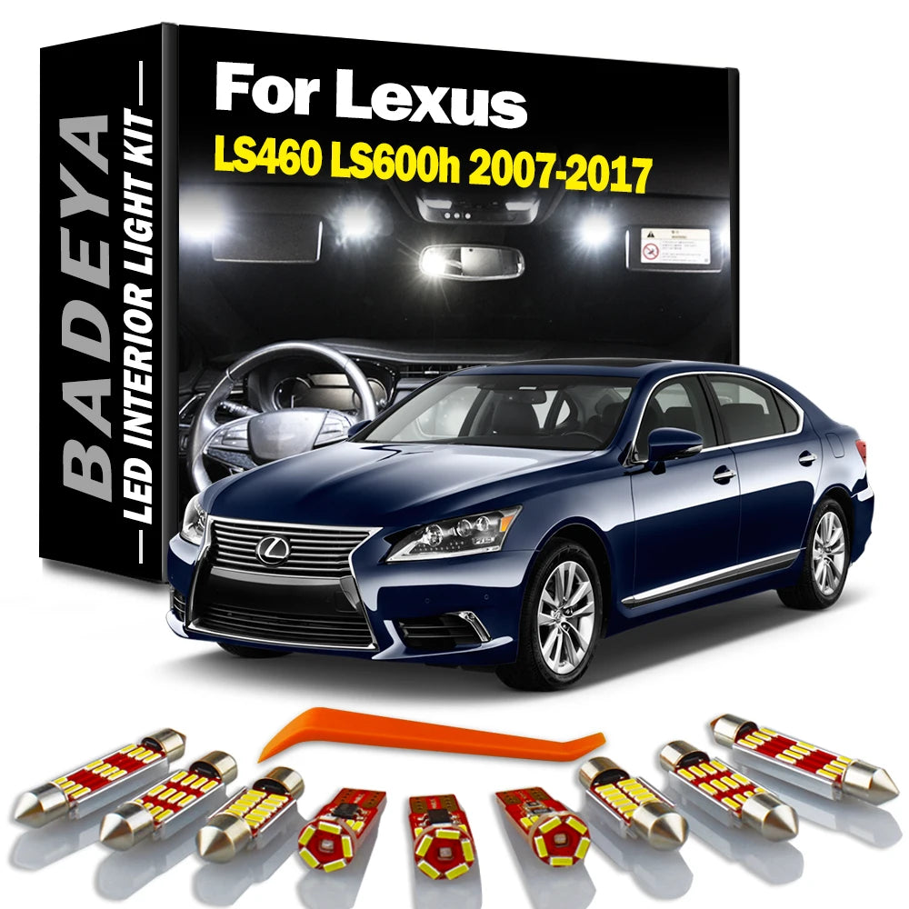 LED Interior Light Kit for Lexus 2007-2015 - Canbus Error-Free Interior Bulbs