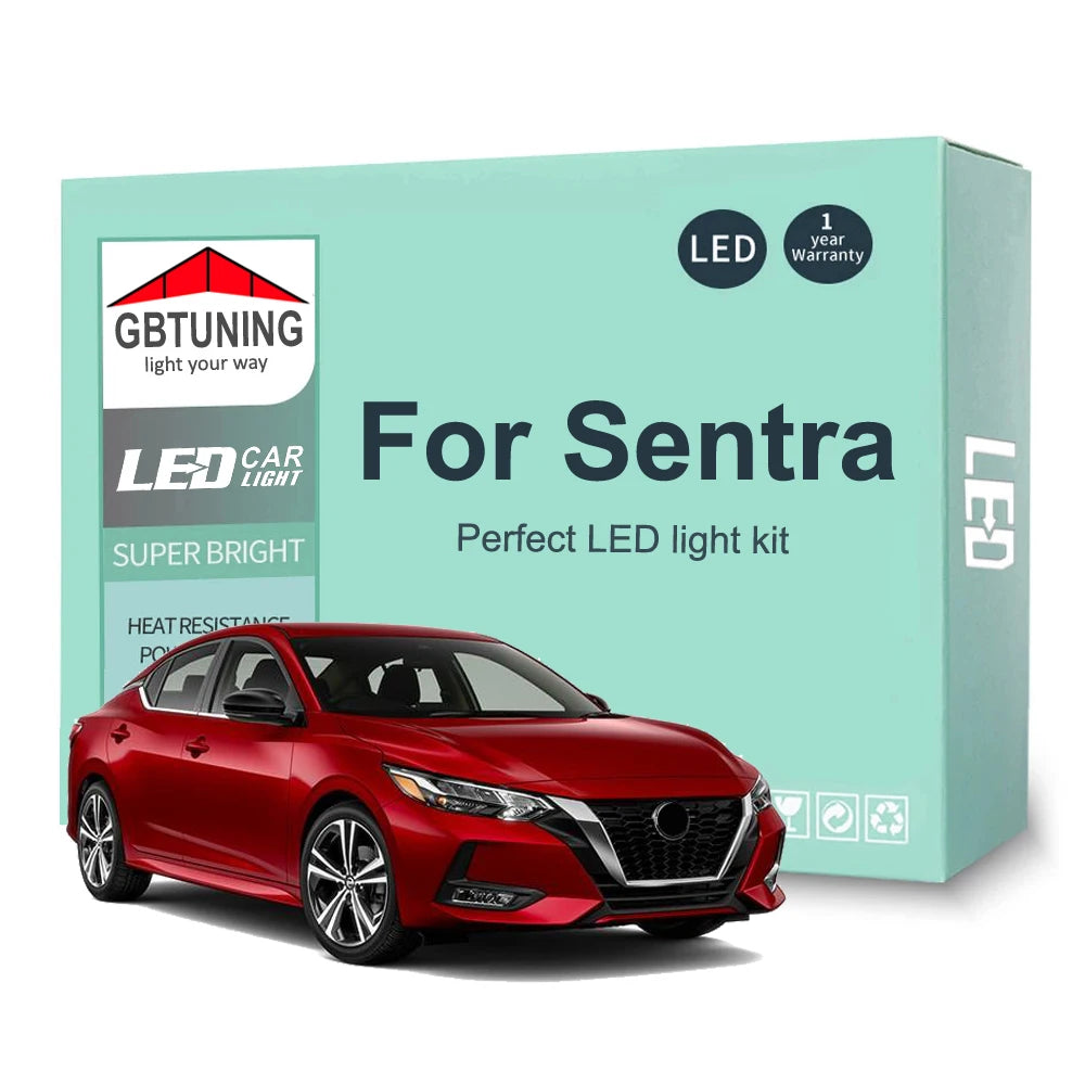 LED Interior Light Kit for Nissan Sentra B13 B14 B15 B16 B17 B18 1990-2020 - Canbus Dome Map Door Trunk Bulbs | AUTOK...