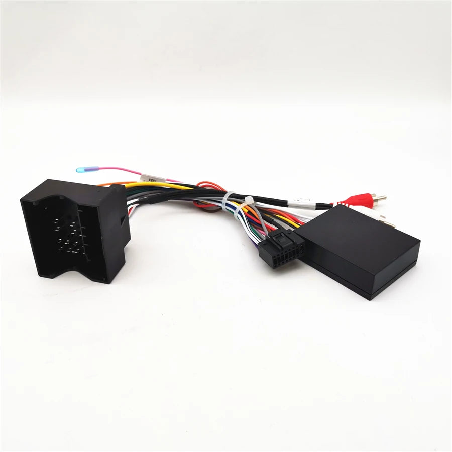 Car Android Power Wiring Harness Cable 16PIN Adapter With Canbus Box For Mercedes Benz B20