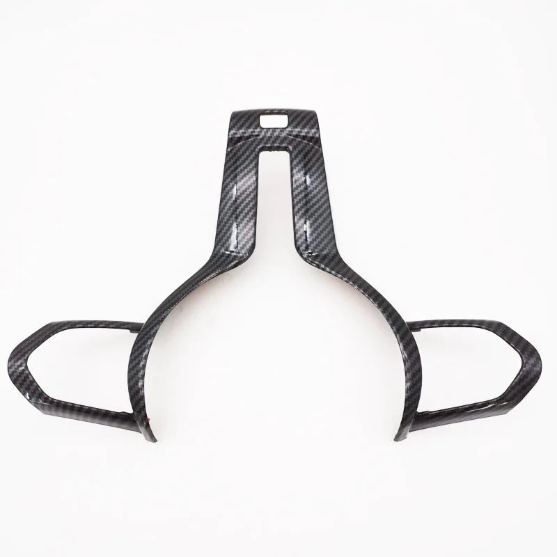 Steering Wheel Cover Trim Carbon Fiber Color For BMW F22 F30 F32 F10 F15 M Sport