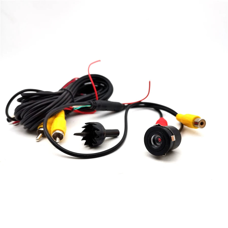 18.5mm Hole Car Vehicle Rearview Front Side View Rear View Camera with Mirror Image