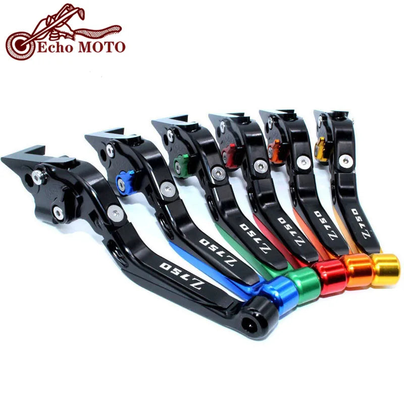 For Z750 Z 750 2007 2008 2009 2010 2011 2012 high quality CNC Extendable Foldable Motorcycle Bra - Automotive LED Light