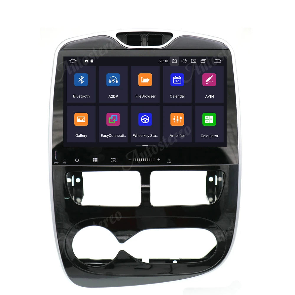 DSP Android 13.0 Car No DVD Player GPS Navigation For Renault Clio 2013-2018 Radio Recorde