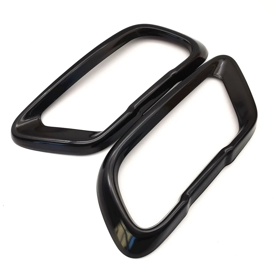 Pair Exhaust Pipe Cover Stickers For BMW X5 G05 X7 G07 2019-21 M Sports Version