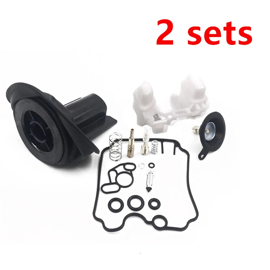 2 Sets Carburetor Repair Kit Rebiuld For Yamaha TDM850 TDM850N XTZ750H XTZ750N
