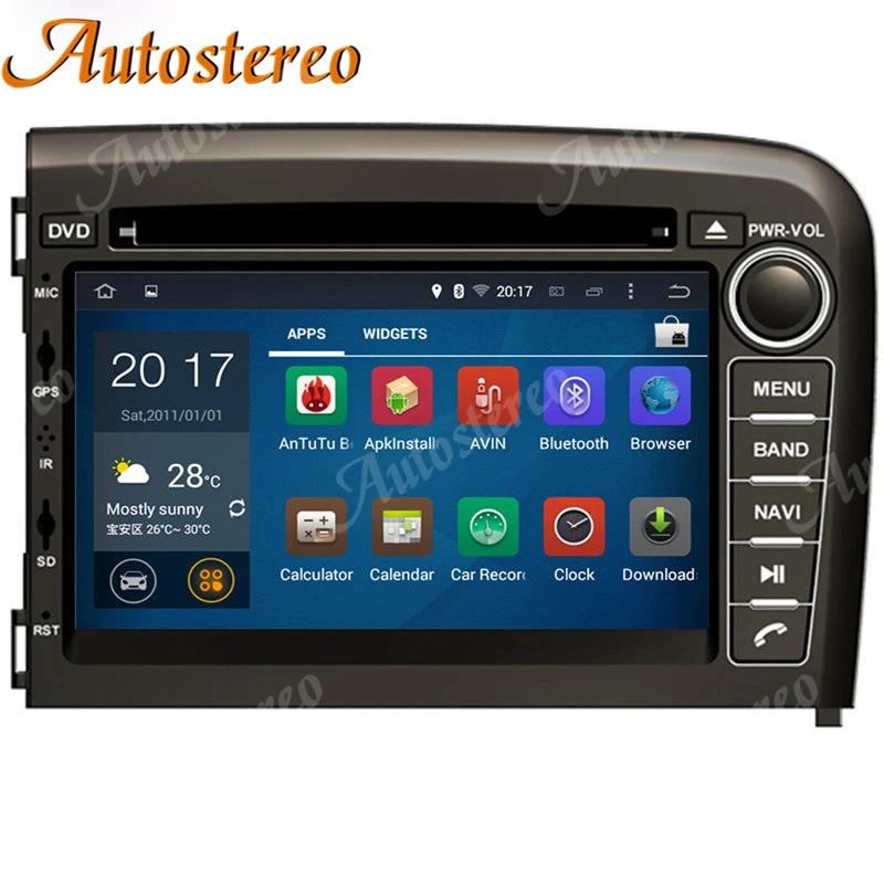Android 13 64G Car DVD CD Player for VOLVO S80 1999-2005 Auto Stereo GPS Navigation 2 din