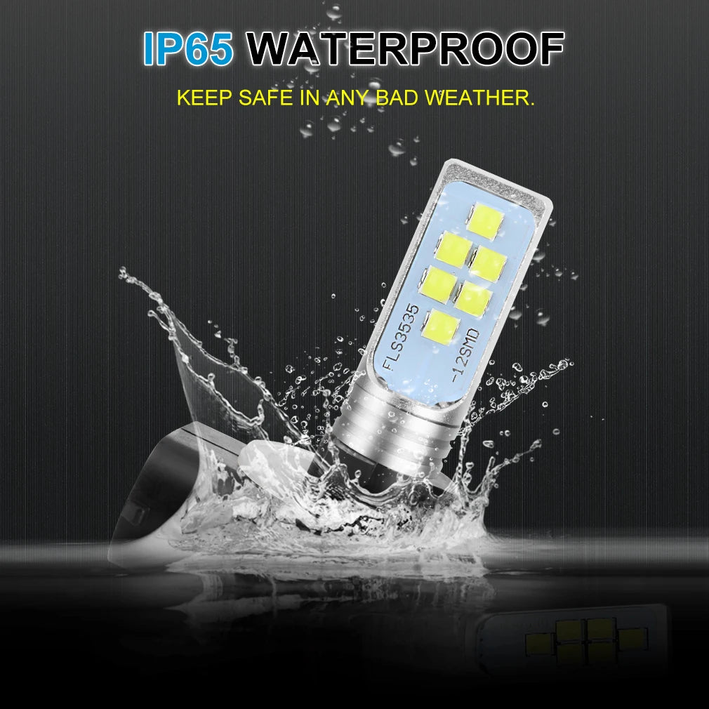 H27 Led P13W PSX26W Fog Light H27W 881 880 Auto Led Bulb Light Lamp 1400LM Car Driving Run