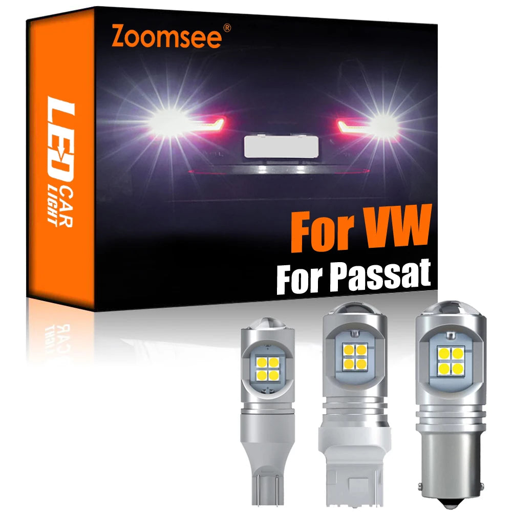 2-Piece LED Interior Light Kit for VW Passat B5 B6 B7 CC Sedan Variant 1997-2014 - Canbus Dome Map Door Trunk Bulbs |...