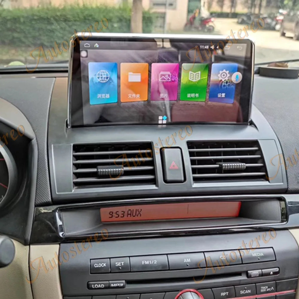 For Mazda 3 2003-2009 Android 14 8+256G Car GPS Navigation Auto Stereo Multimedia Player H