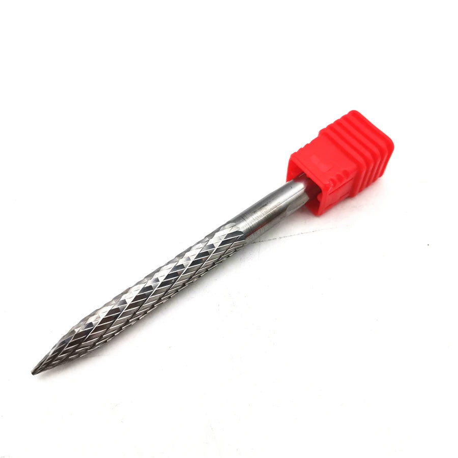 8mm Carbon Steel Air Drill Bit Car Tubeless Tire Puncture Edge File Repair Tool