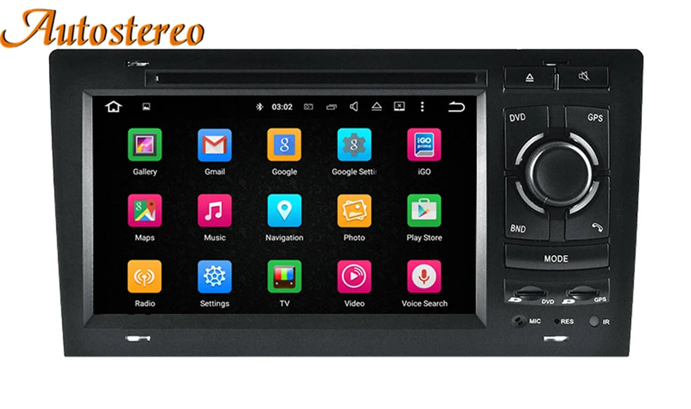 For Audi A8 1993-2004 Android 13 Car DVD Player GPS Navigation Auto Stereo Radio Multimedi