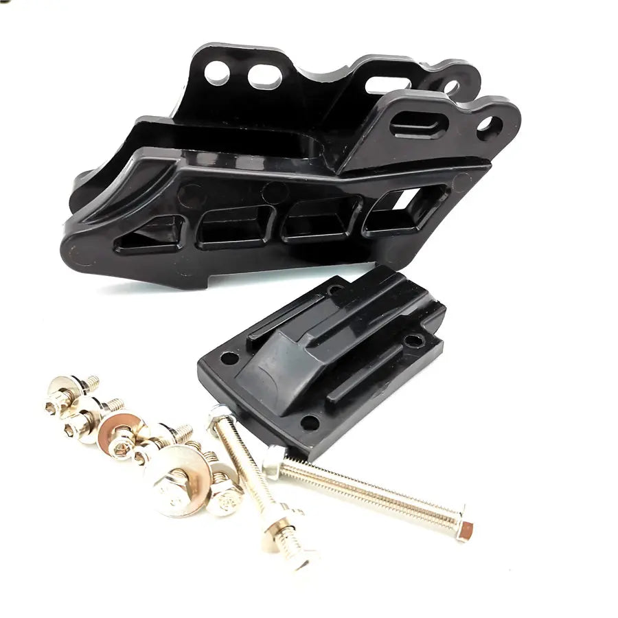 1Set Plastic Motorcycle Chain Guide Box Protective Cover Kit For YAMAHA KAWASAKI