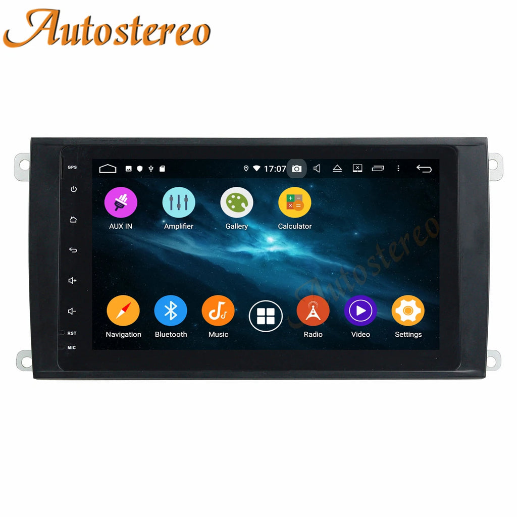 Android 14 Carplay Car No DVD Player GPS Navigation For Porsche Cayenne 2003-2010 Auto Rad