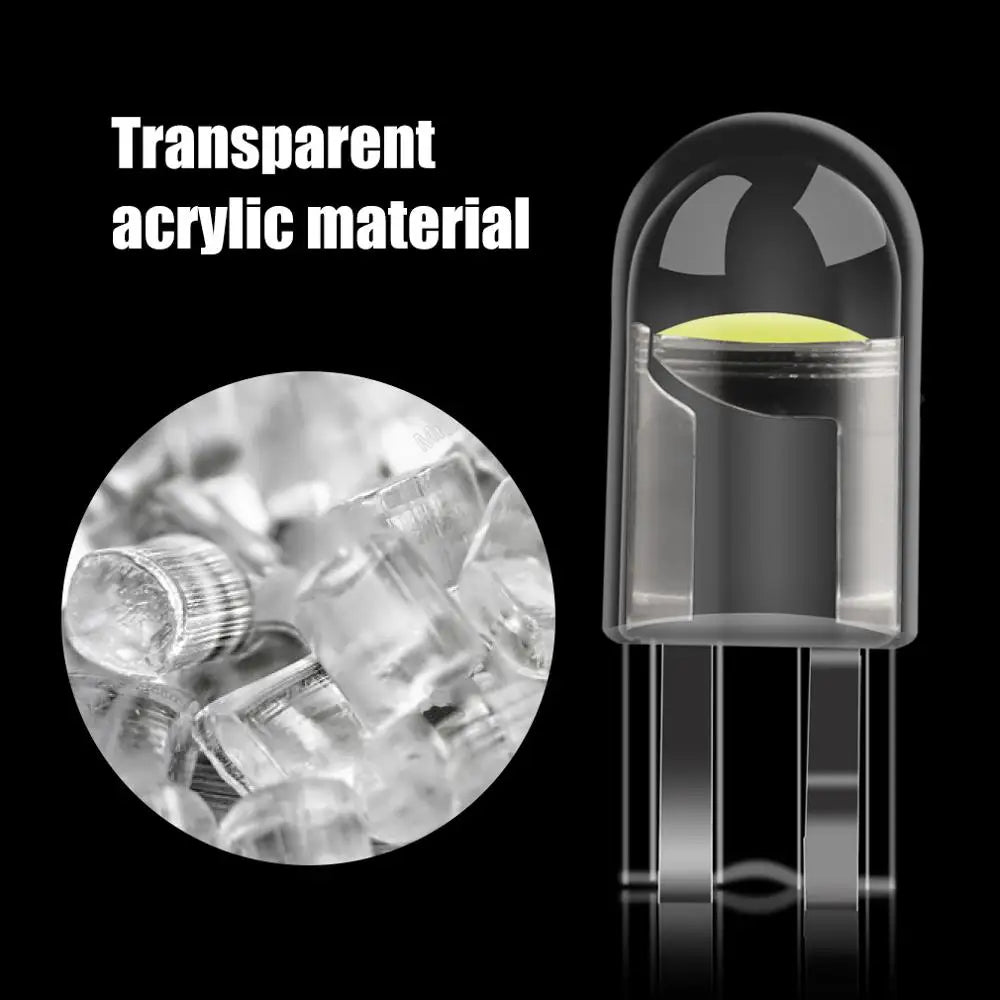 T10 W5W Led Light Bulb 194 168 501 2825 COB Auto Signal Light 12V LED Car Wedge Parking Li
