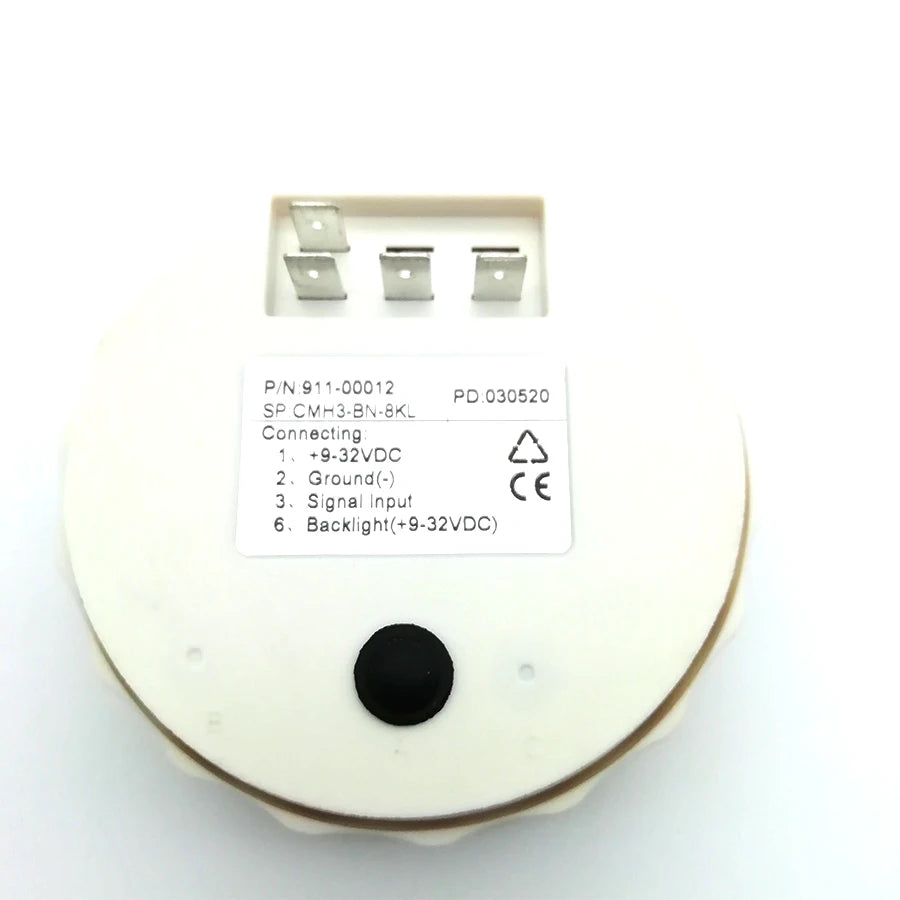 85mm Digital Hourmeter 0 - 8000 RPM Diesel Engine Tacho Gauge Waterproof Boat Car Marine T