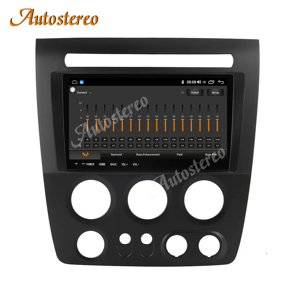 Carplay Android 14 Car Multimedia Player For Hummer H3 2005-2010 Car GPS Navigation Head U