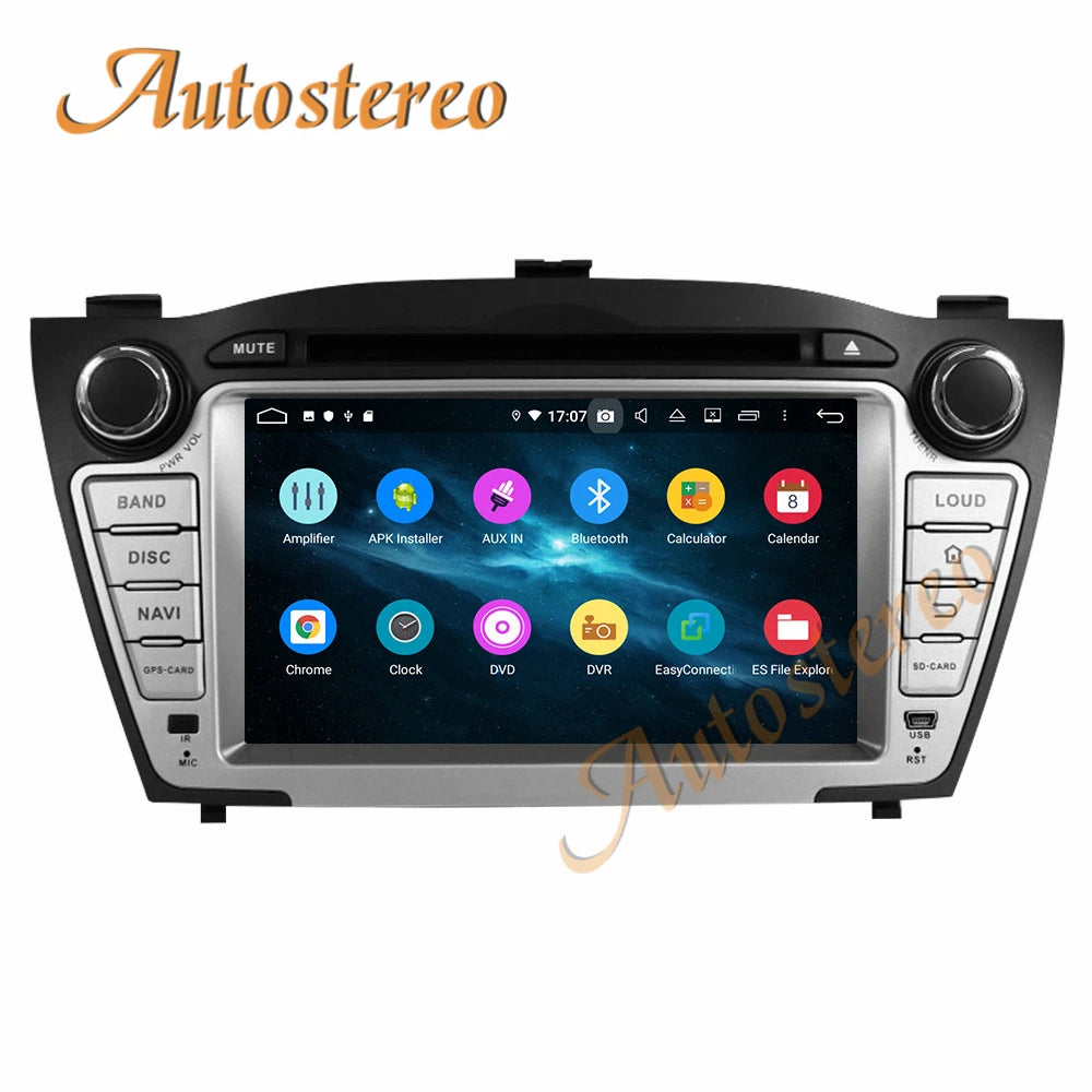 Car DVD Player DSP Android 13.0 Carplay GPS Navigation For Hyundai IX35 2009-2013 Auto Rad