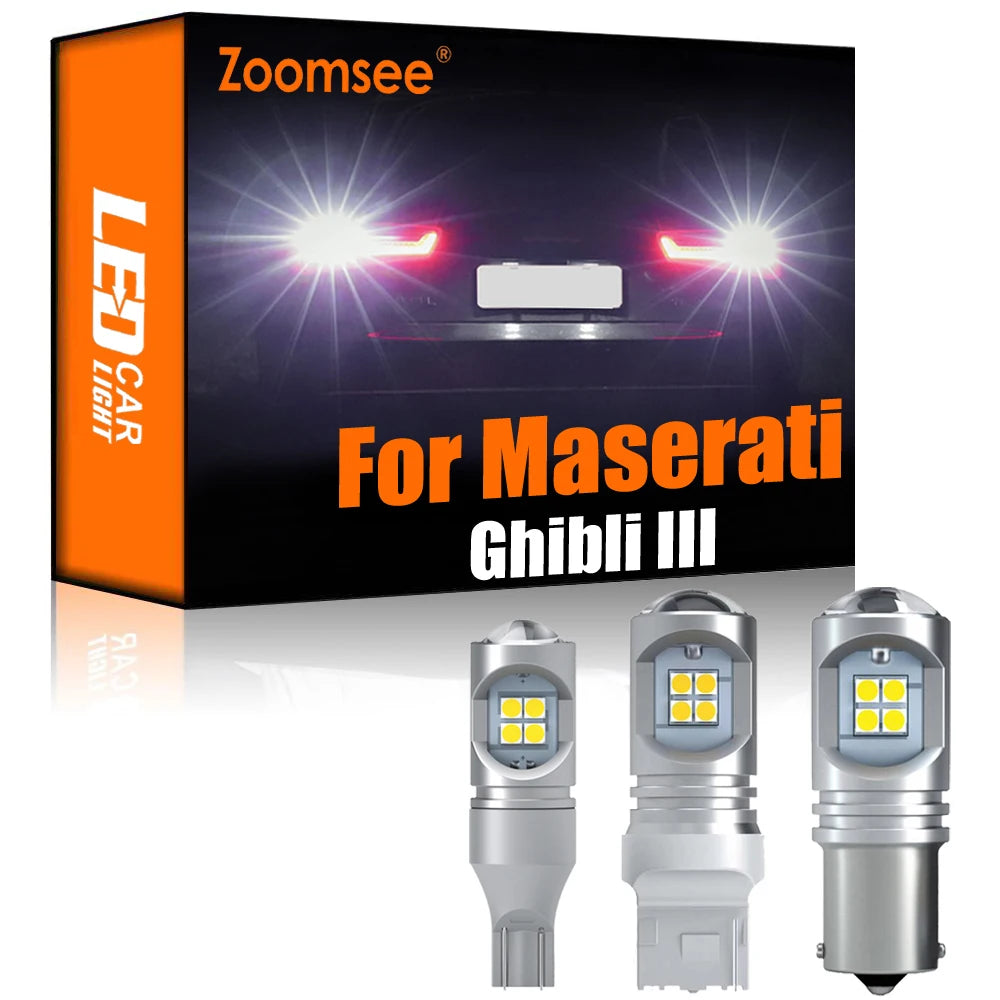 2-Piece LED Interior Light Kit for Maserati Ghibli III - Canbus Error-Free Bulbs | AUTOKITSHOP