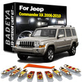 14-Piece LED Interior Light Kit for Jeep Commander XK - Canbus Error-Free Bulbs | AUTOKITSHOP