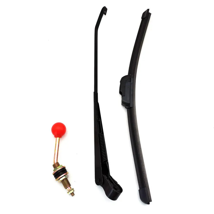 Universal Manual Operated Windshield Wiper Kit For UTV Cart Can Am Polaris