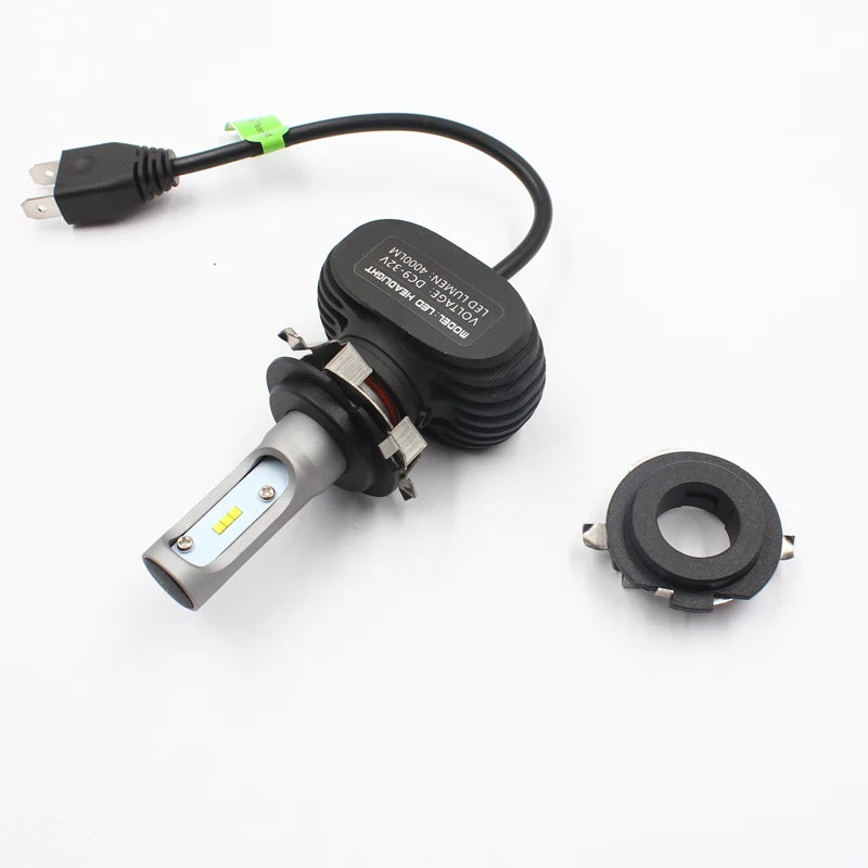 Rockeybright Car H7 LED Headlight Bulb Holder Adapter Lamp Base for Mercedes-Benz E Class/