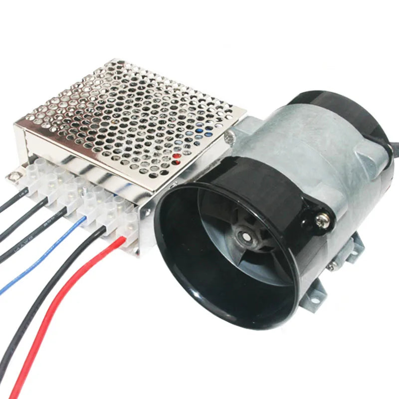 Car Electric Turbine Power Turbo Charger Air Intake Fan Automatic Speed Regulation High Ef
