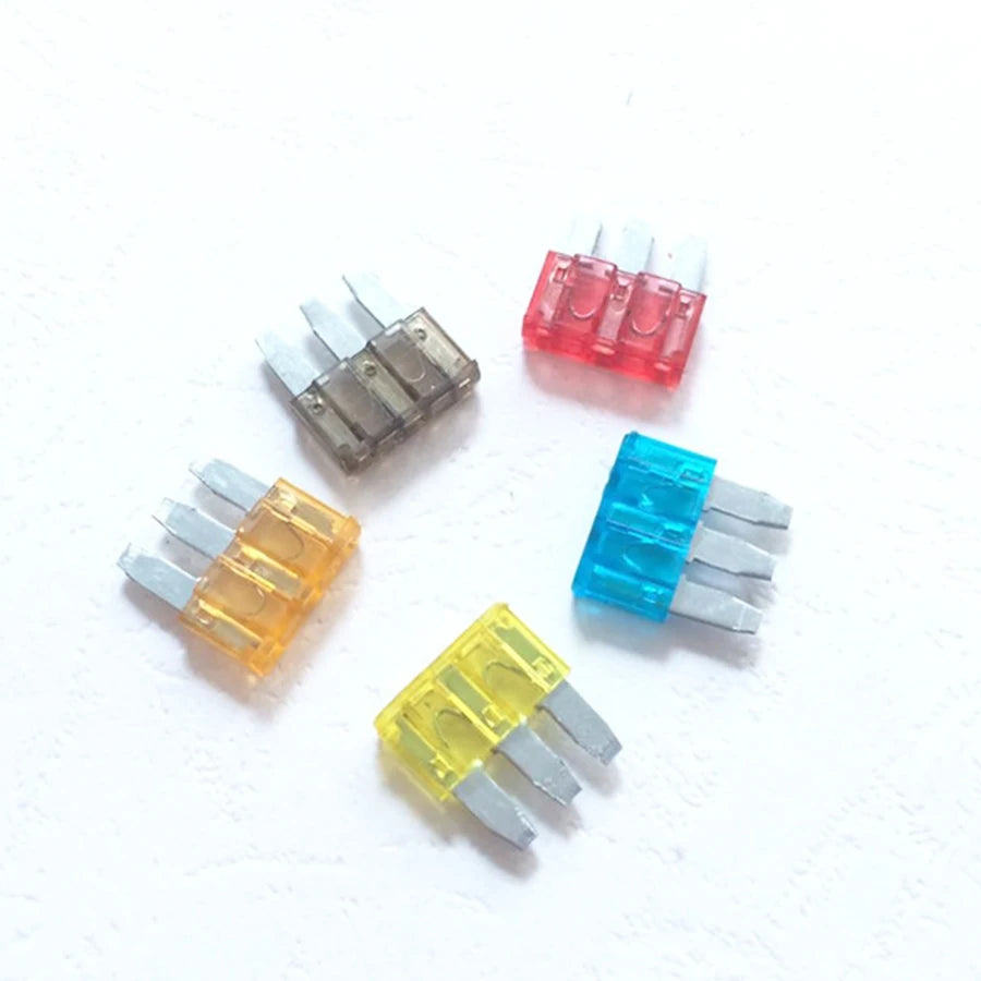 25 Pcs/lot Micro 3 Pins Fuse Automotive Car Fuse For Ford Focus Mondeo Dodge JEEP 5A 7.5A