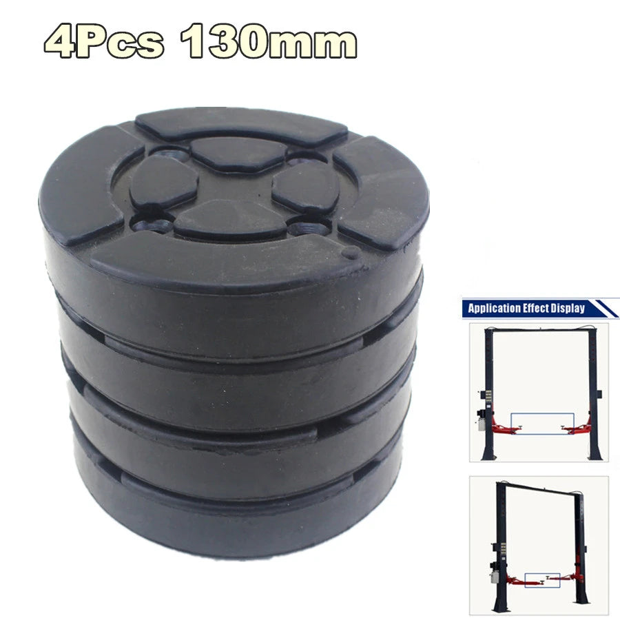 4pcs/lot Universal Round 130mm Rubber Arm Pads lift pad Rubber Arm Pad fit For Auto Lift C