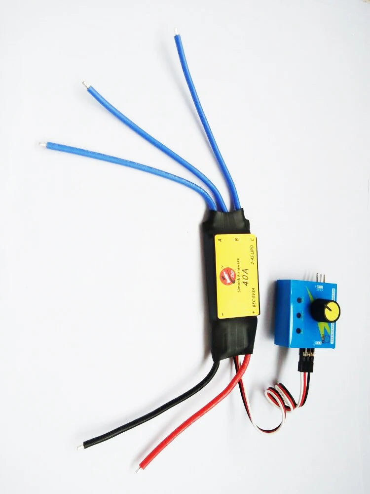 12V 40A ESC Drive Controller Max 480W for Car Electric Turbine Power Turbo Charger Tan Boo