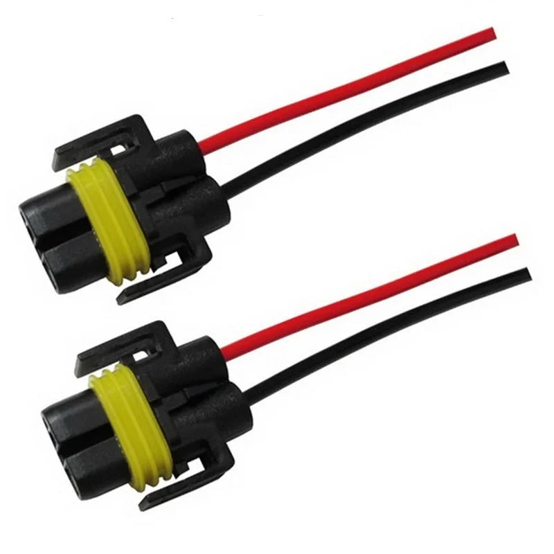 H8 H11 881 LED Lamp socket H8 H11 female sockets male connector NEW H11 Headlight Bulb Mal