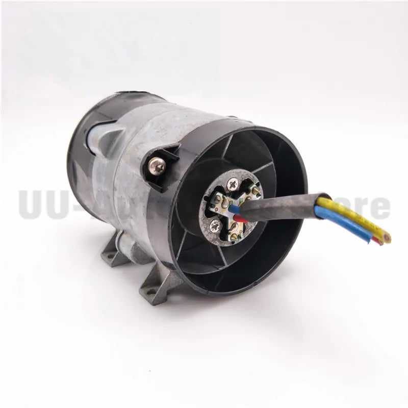 Universal Car Electric Turbine Power Turbo Charger Tan Boost Air Intake Fan 12V