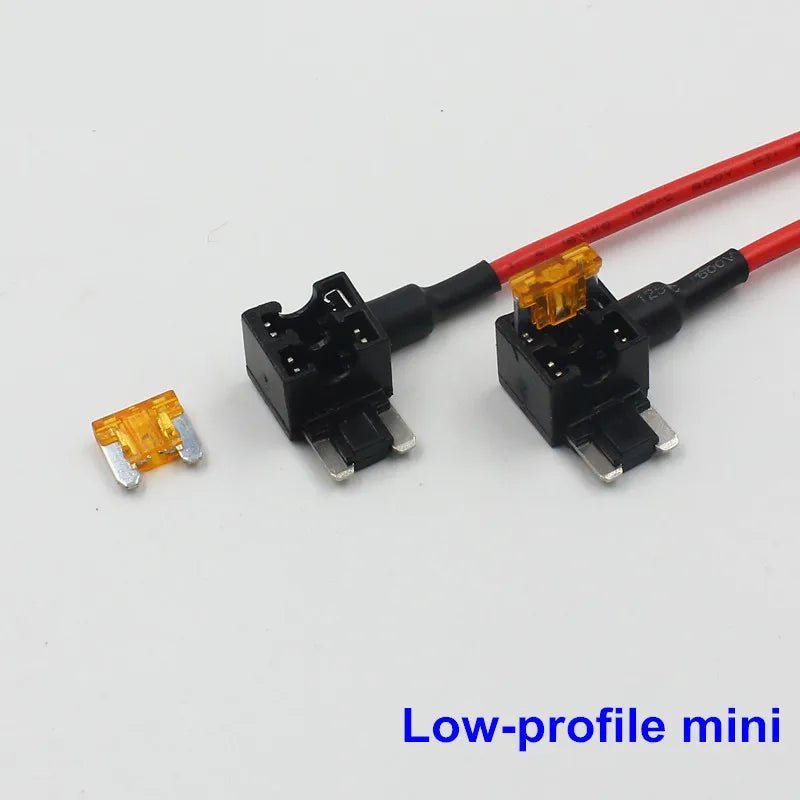 Rockeybright 5A 10A 30A Blade Fuse Boxes Holder Add A Circuit Standard Mini Micro Car Pigg