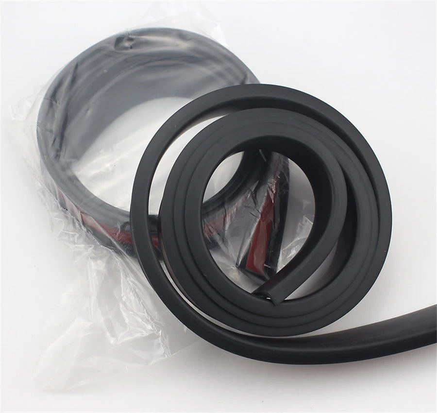 Universal 2pcs 6.5cm width-1.5M length Widening Car Fender Flare Extension Wheel Eyebrow R