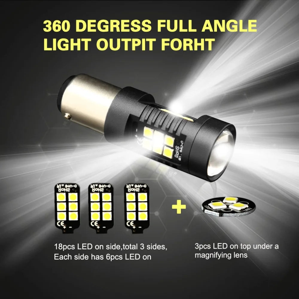 1157 BAY15D Led Bulb P21/5W 21 3030SMD Auto Leds Bulbs Brake Tail Lamp Car Backup light 12