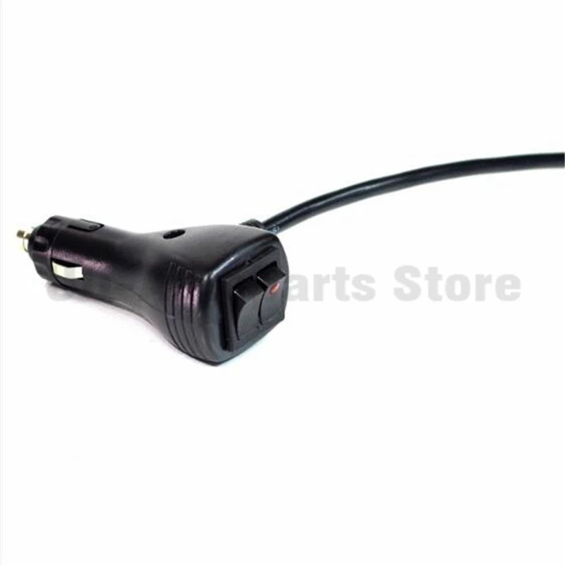 12V 10 ft 3 Wires Cigarette Cigar Lighter Socket Plug Connector & Extension Wire With On O