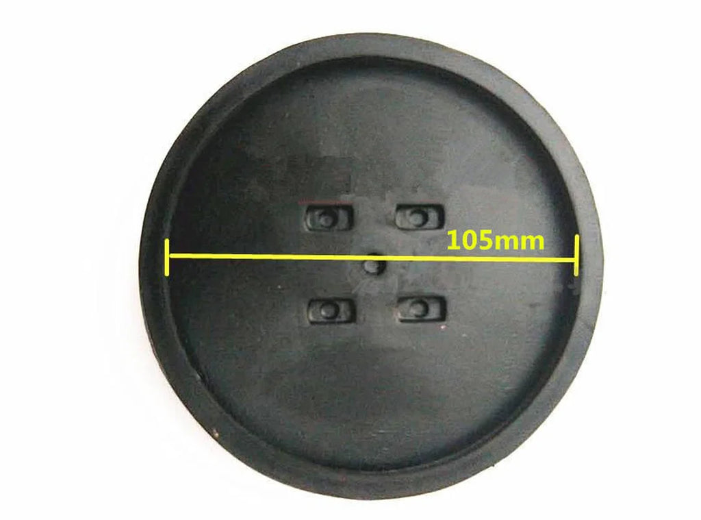 FYUU 4pcs/lot Rubber Jacking Pad Anti-slip Protector Floor for Heavy Duty Round Lift Pads