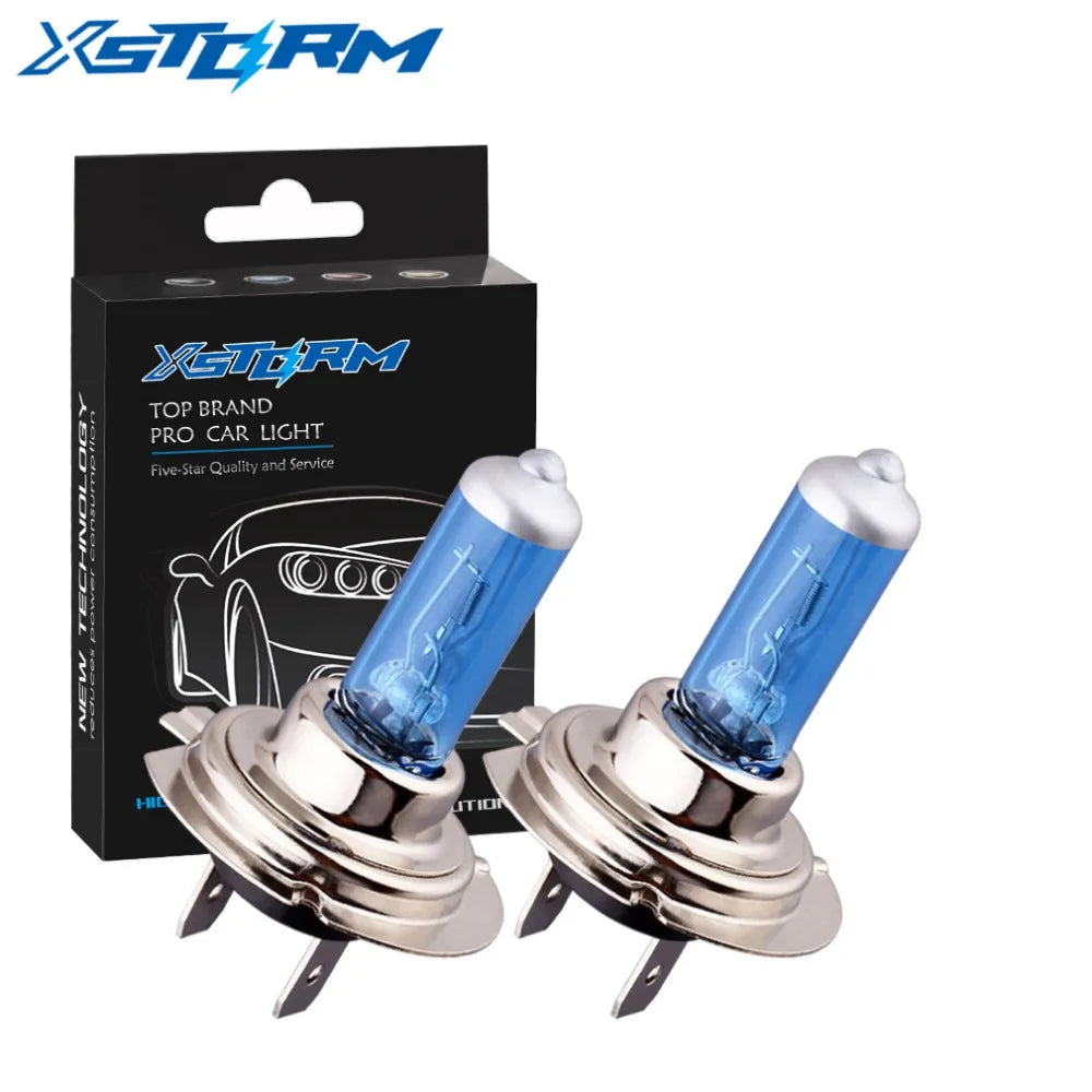 H1 H3 H4 H7 Halogen Bulbs H11 9005 HB3 9006 HB4 100W 12V 5000K Super Bright Car Headlight