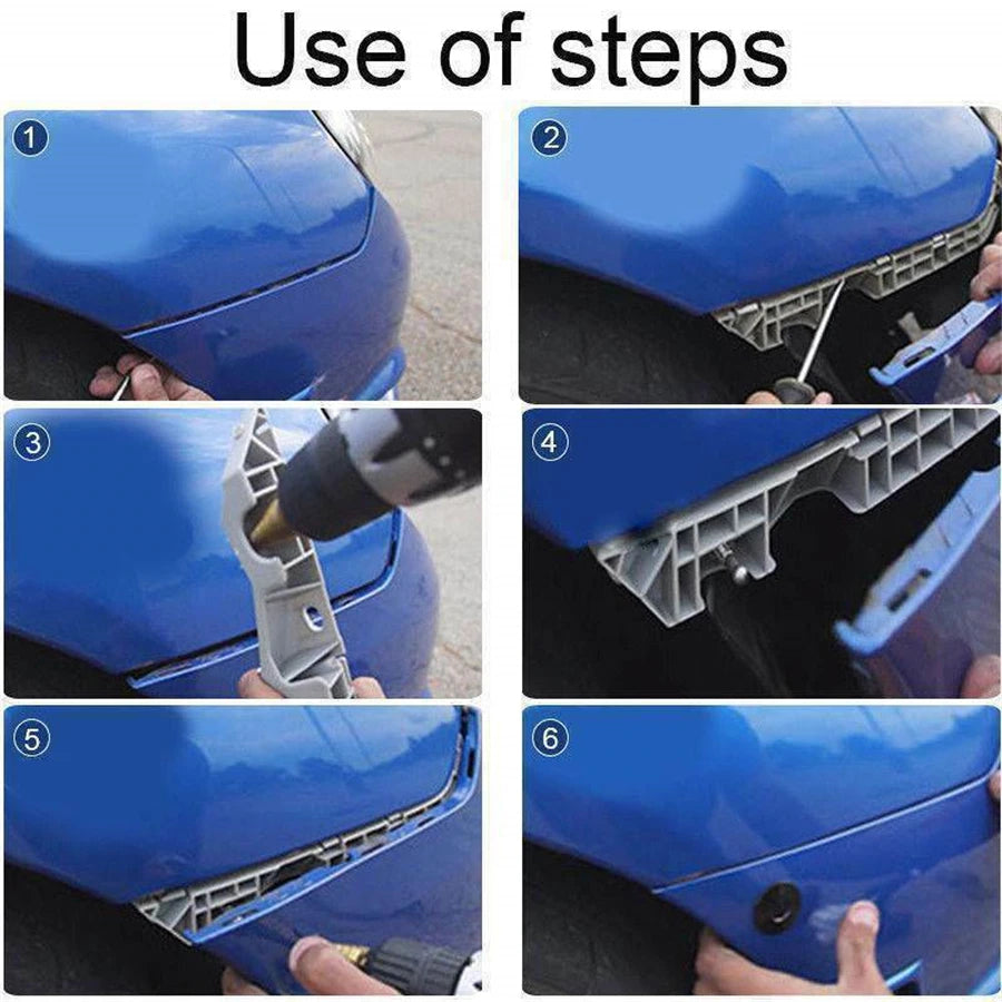 22mm Aluminum Push Button Bonnet Hood Pin Lock Clip Kit Car Quick Release Bumper Latch Uni