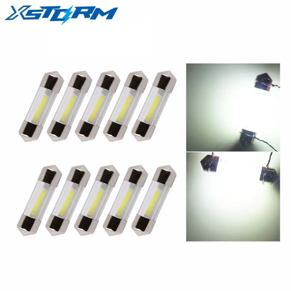 10-Piece LED Interior Light Kit for C10W C5W - Canbus Error-Free Interior Bulbs
