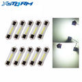 10-Piece LED Interior Light Kit for C10W C5W - Canbus Error-Free Interior Bulbs